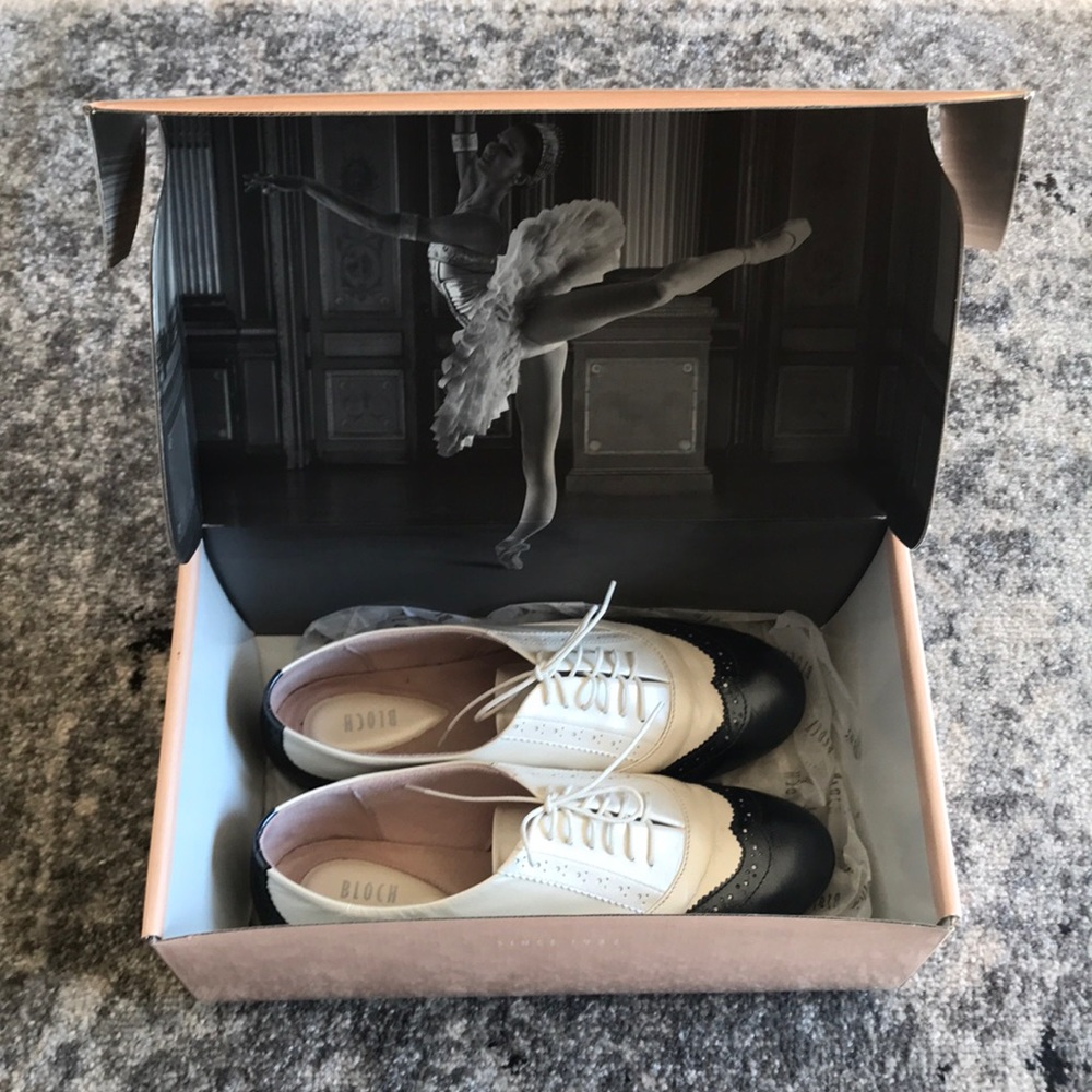 BLOCH Ally Jazz leather derbies